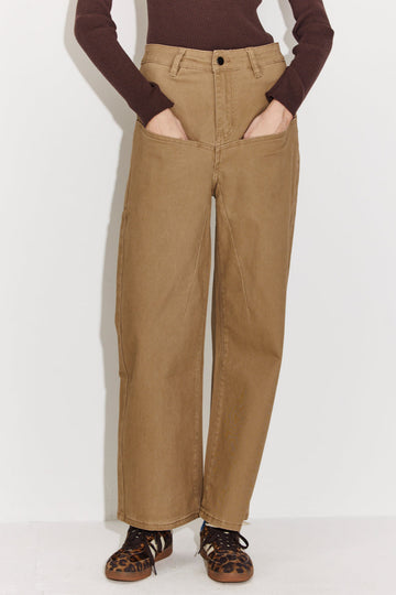Slim Fit Khaki Pants