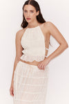 Ruched Two-Piece Set