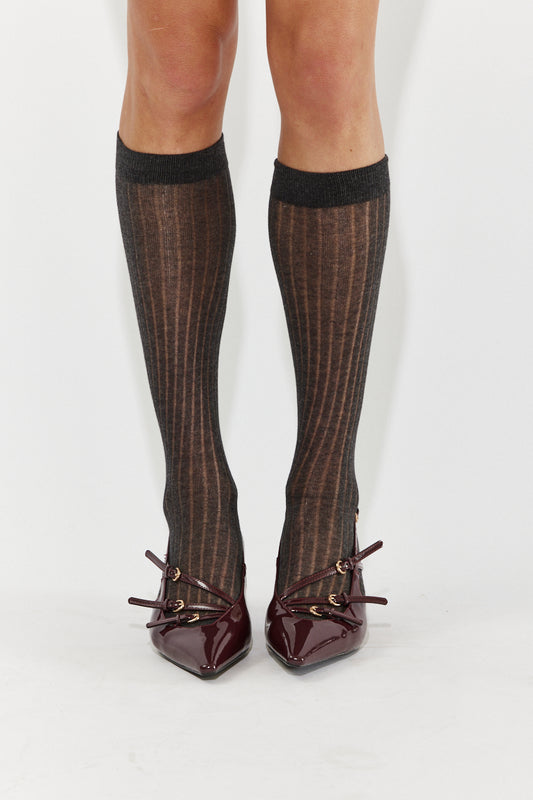 Low Heel Pointed Shoes