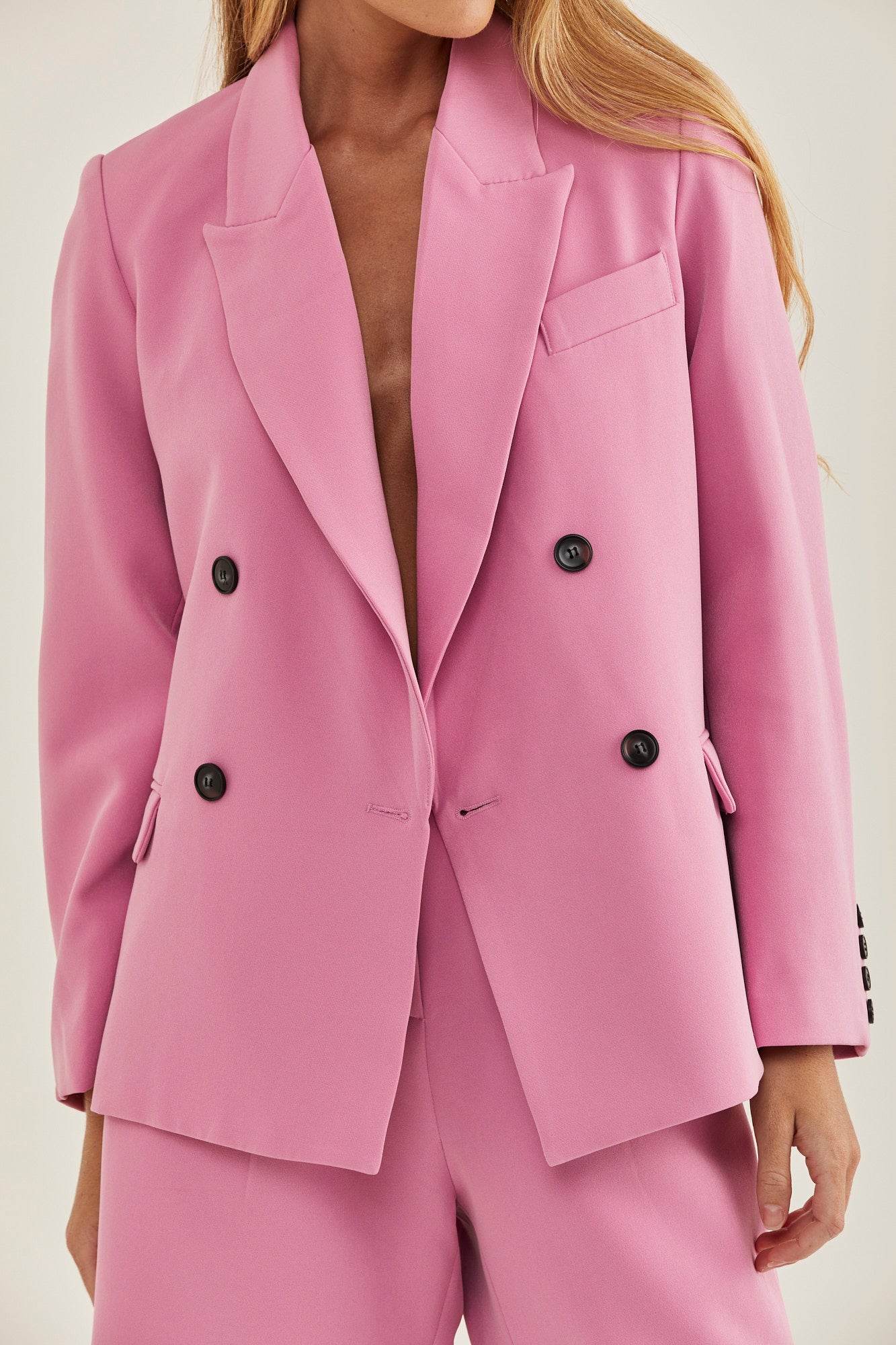 Kylie Pink Suit Jacket
