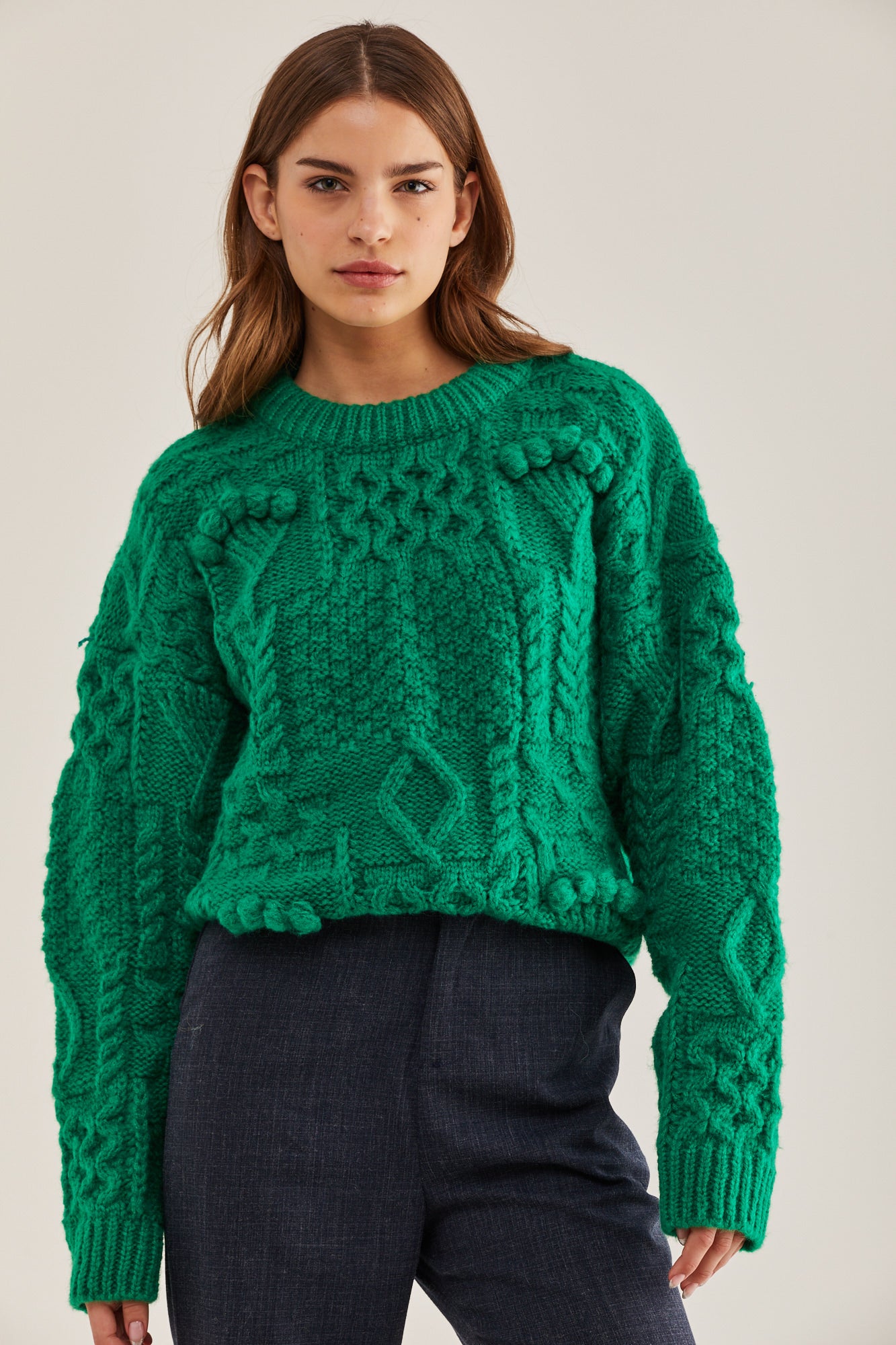 Loren Sweater green