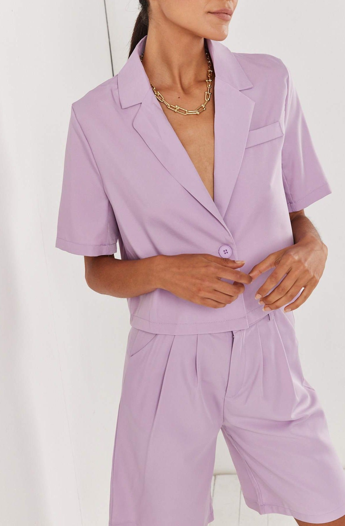 Lavender 2 Piece Suit