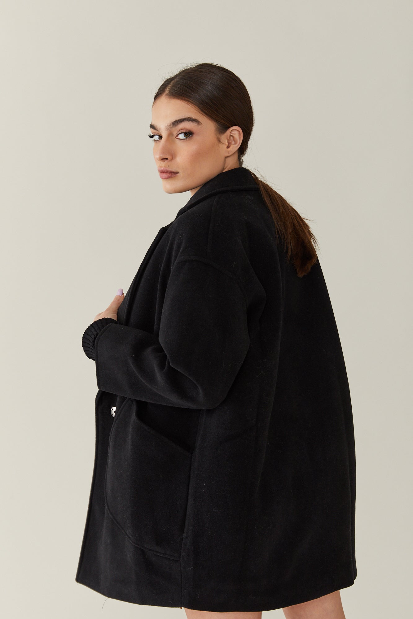 Josefine Black Coat